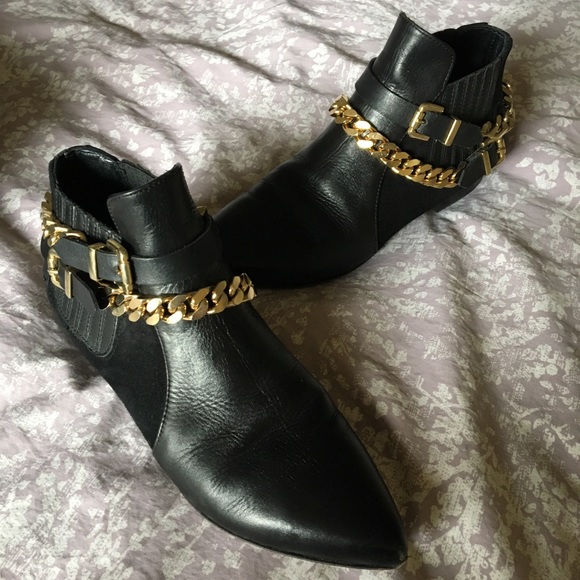 Chiara Ferragni Ankle Boots with Chains 39 - Picture 7 of 7